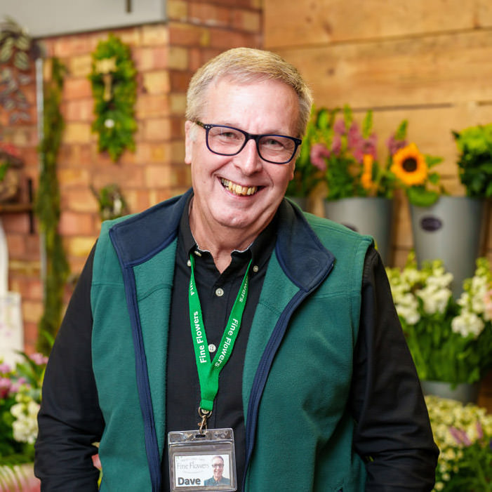 Drive Dave - Always Smiling - Caring flower delivery from Fine Flowers