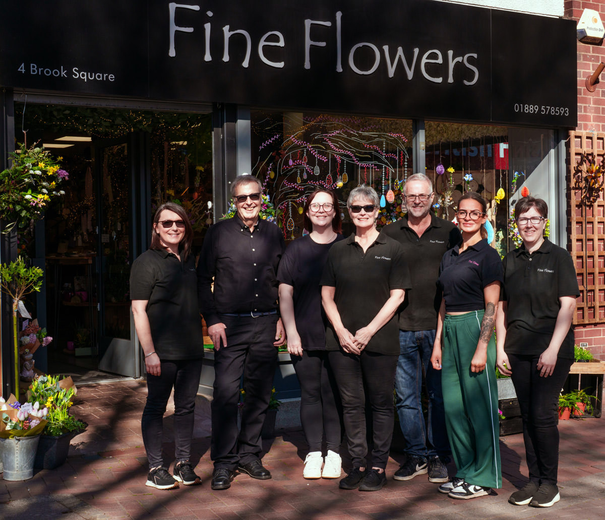 The Fine Flowers Team - Always ready for your perfect bouquet or floral tribute